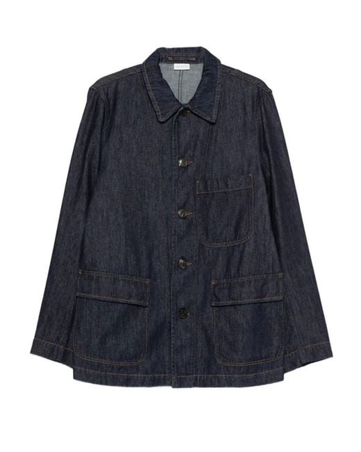 Dries Van Noten Blue Braxton Denim Jacket for men