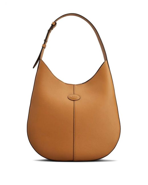 Tod's Brown Di Bag Small Leather Hobo Bag