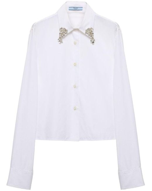 Prada White Shirt Clothing