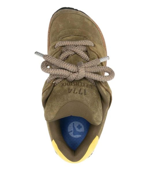 Birkenstock Brown Goerlitz Suede Sneakers Shoes