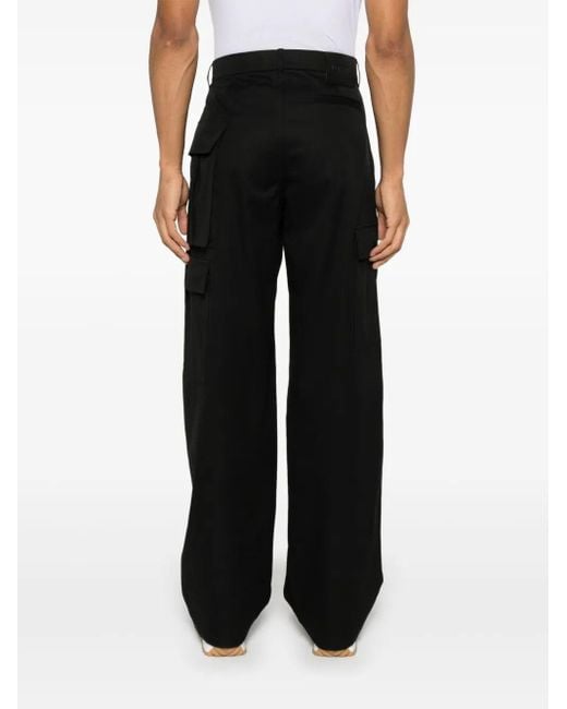 Loewe Black Cargo Trousers for men