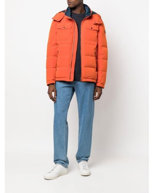 Paul & Shark Blue Fine Ribbed Wool Sweater for men