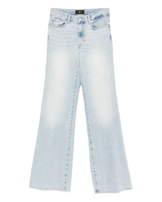 7 For All Mankind Blue Modern Dojo