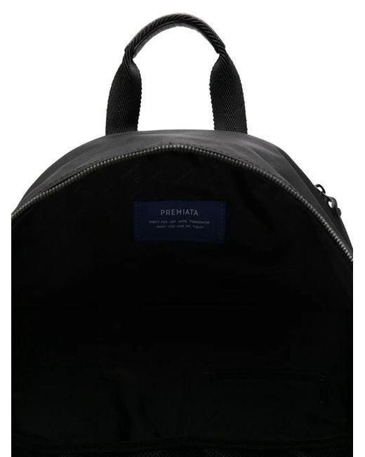 Premiata Black Blade Nylon Backpack for men