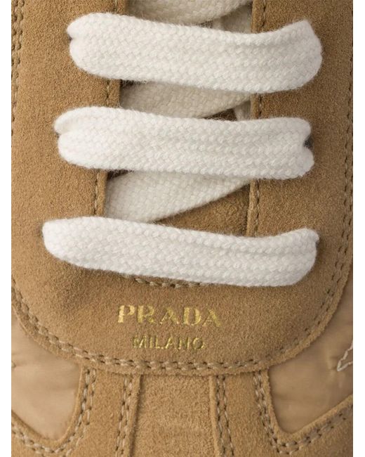 Prada Brown Montecarlo Re-Edition 2005 Sneakers