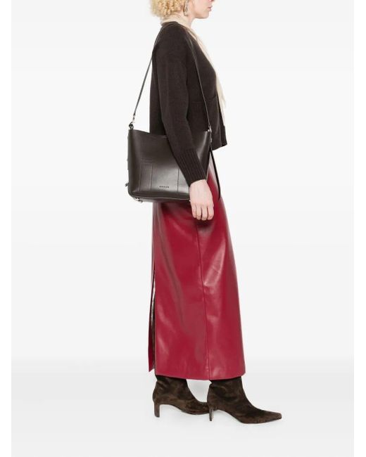 Hogan Black Hocket Small Hobo Bag