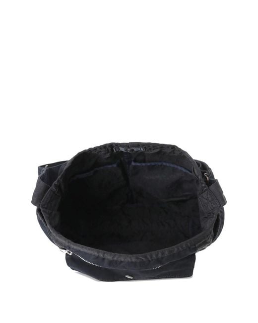 Porter-Yoshida and Co Black Crag Large Shoulder Bag for men