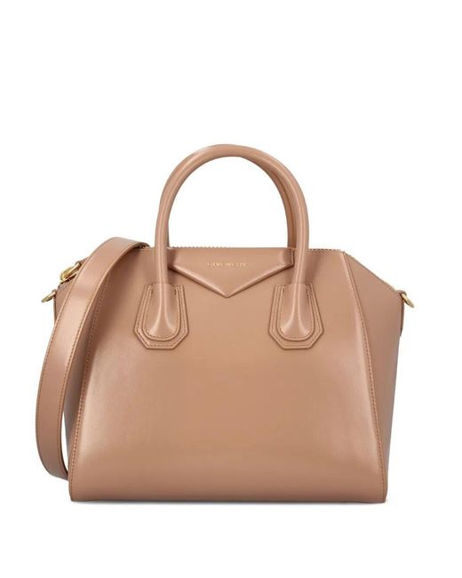 Givenchy Natural Antigona Small Box Leather Bag