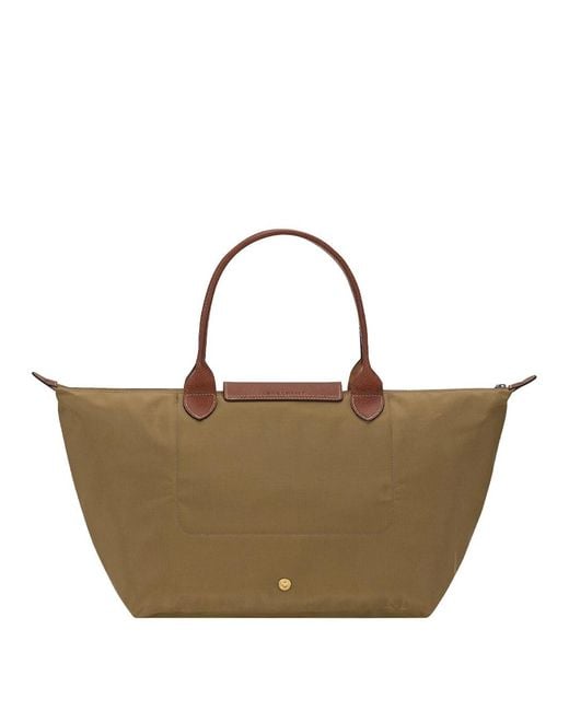 Longchamp Brown Le Pliage Original L Handbag