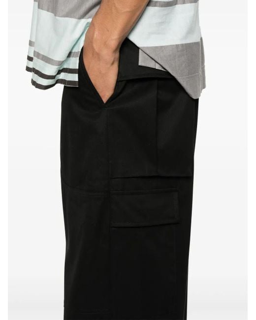 Loewe Black Cargo Trousers for men