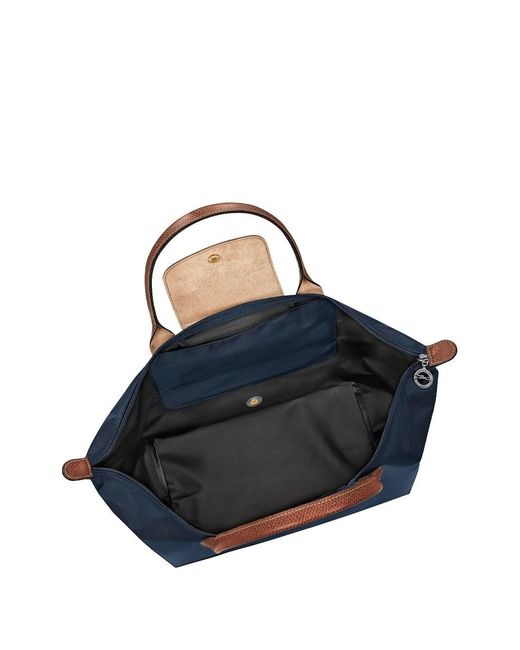 Longchamp Blue L Le Pliage Original Handbag