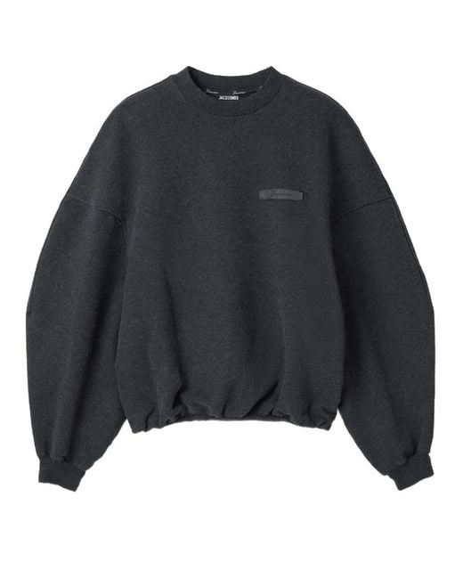 Jacquemus Black The Ribbon Sweatshirt