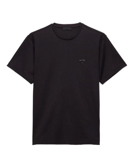 Prada Black Maglia Girocollo for men