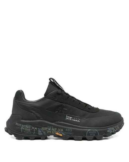 Premiata Black Devin 433 Hiking Sneakers Shoes for men