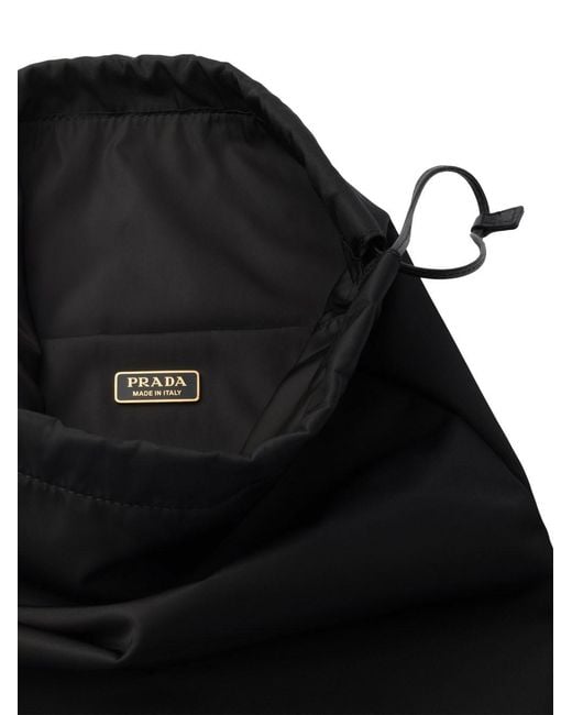 Prada Black Wish Re-Nylon Pouch