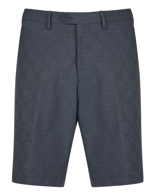 Etro Blue Roma Shorts for men