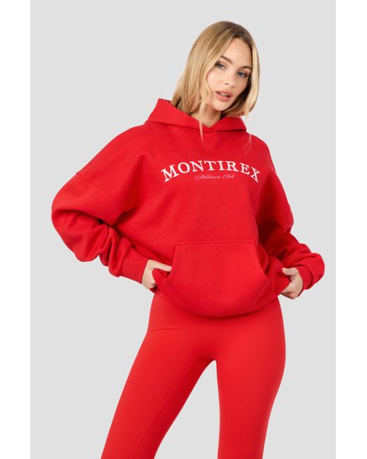 MONTIREX Red Athleisure Club Hood