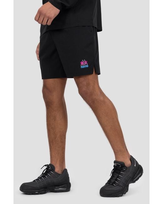 MONTIREX Black Mtx Run City Tokyo Short for men