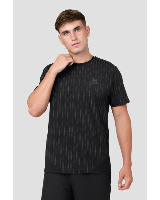 MONTIREX Black Mtx Run Tempo T-Shirt for men