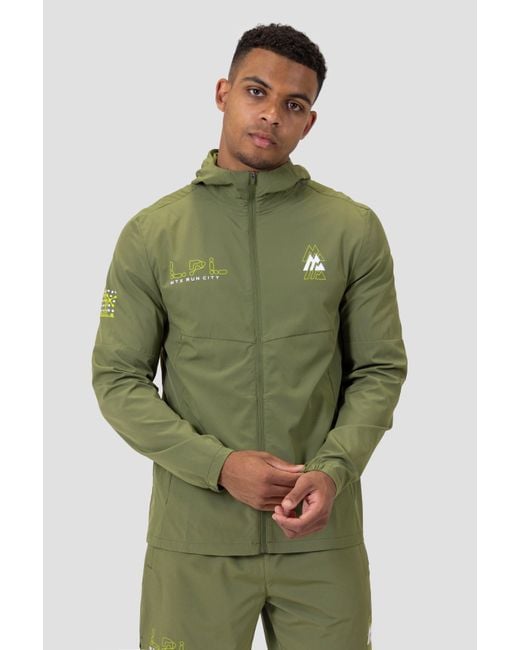 MONTIREX Green Mtx Run Lpl Jacket for men