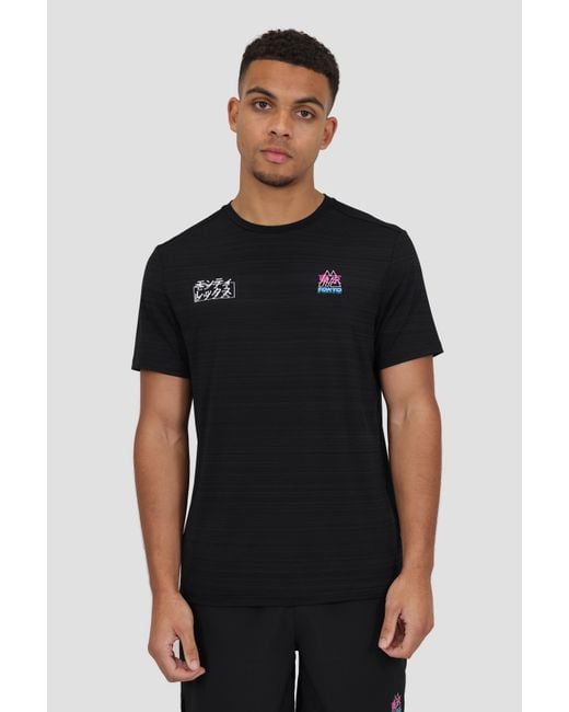 MONTIREX Black Mtx Run City Tokyo T-Shirt for men