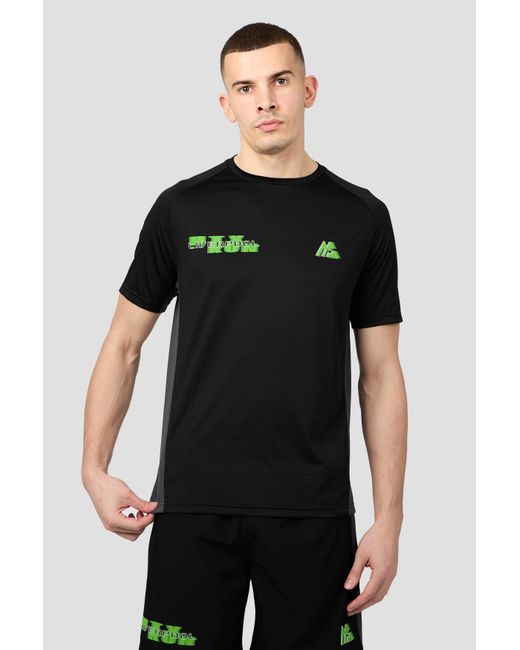 MONTIREX Black Mtx Run City Liverpool T-Shirt for men