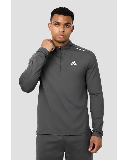 MONTIREX Gray Strike 1/4 Zip for men