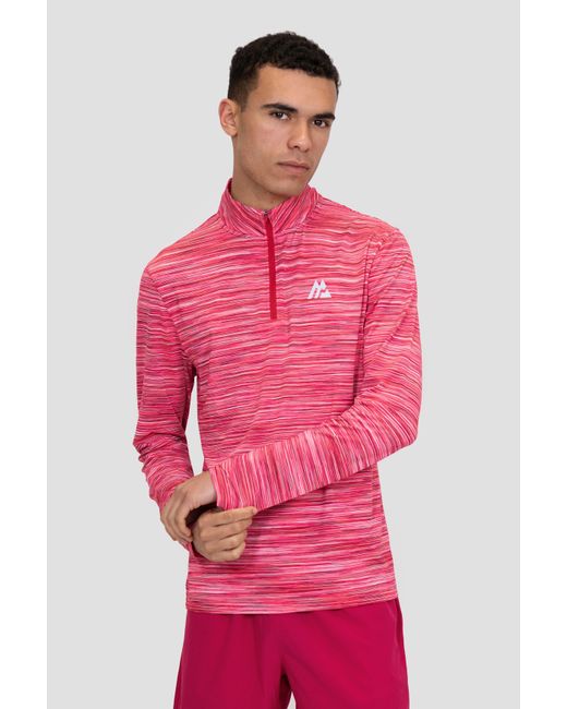 MONTIREX Red Trail 1/4 Zip for men