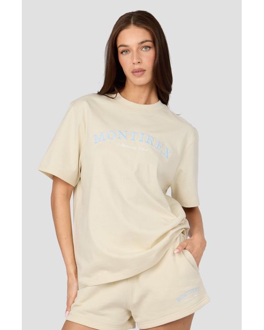 MONTIREX Natural Athleisure Club T-Shirt
