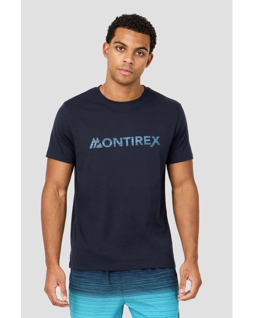 MONTIREX Blue Trail M Logo T-Shirt for men