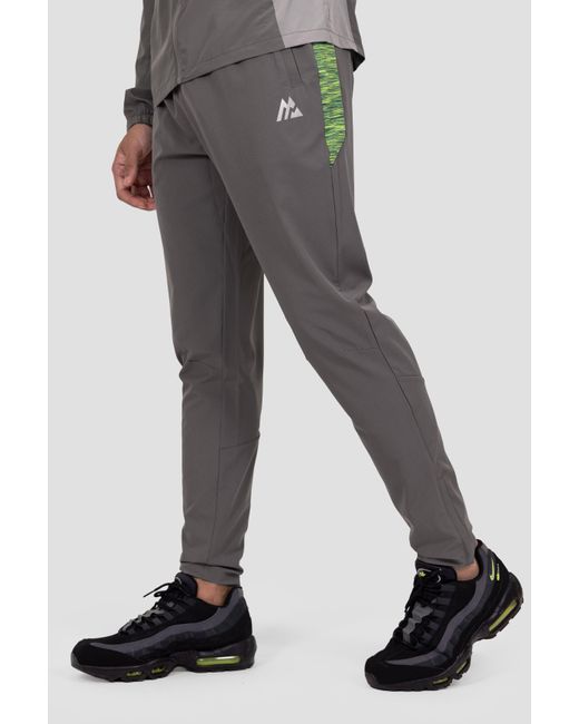 MONTIREX Black Trail Panel Running Pant for men
