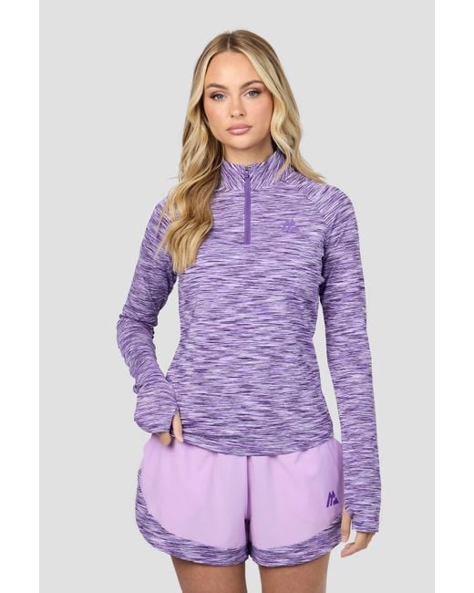 MONTIREX Purple Trail 1/4 Zip