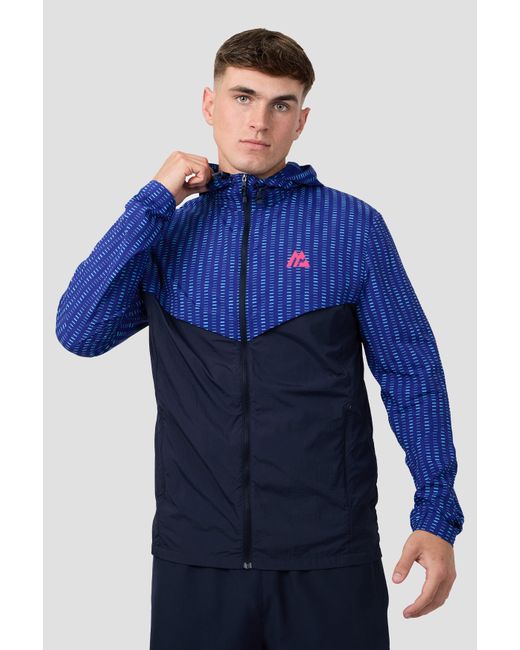 MONTIREX Blue Mtx Run Tempo Windbreaker for men
