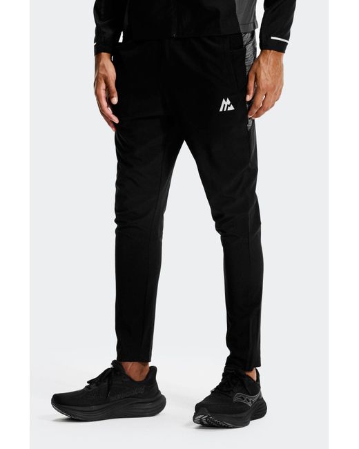MONTIREX Black Trail Panel Running Pant for men