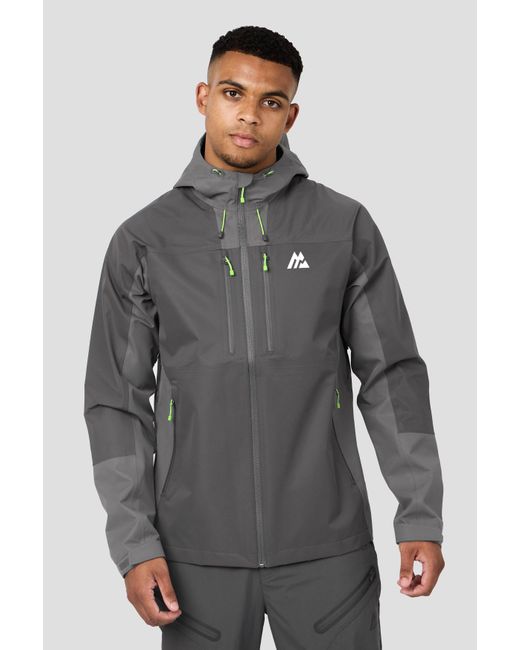 MONTIREX Gray Cascade Waterproof Jacket for men