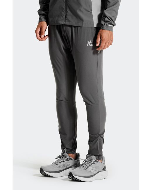 MONTIREX Black Trail Panel Running Pant for men