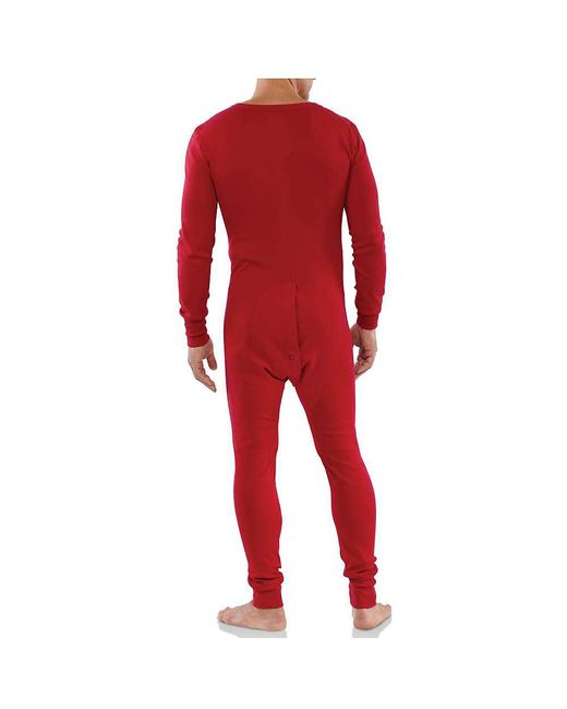 Lyst - Carhartt Midweight Cotton Union Suit in Red for Men