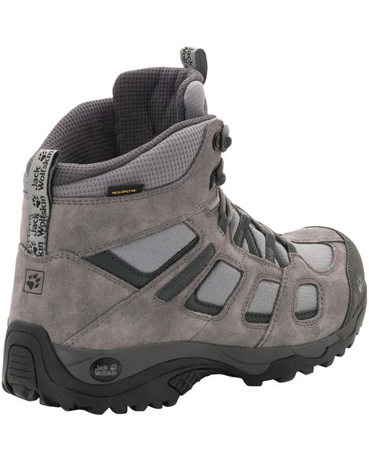 jack wolfskin mens vojo hike mid texapore waterproof boots
