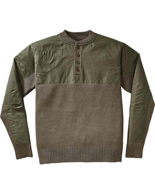henley guide sweater