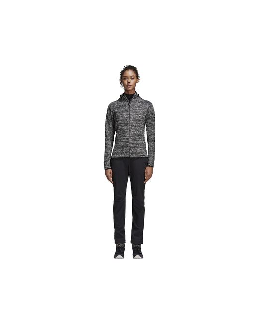 adidas knit fleece jacket