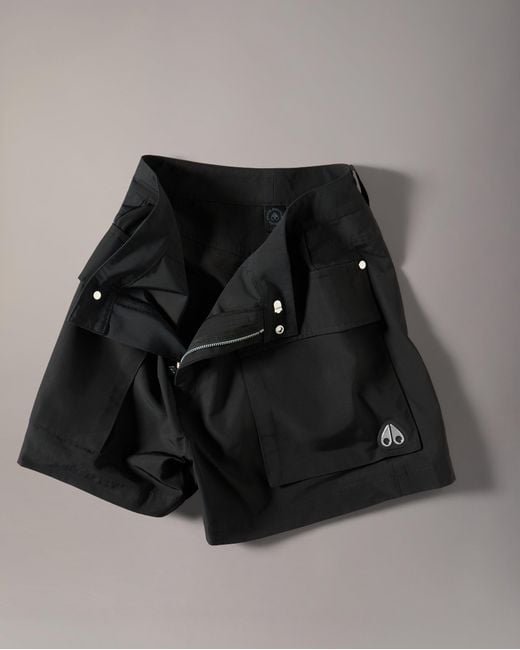 Moose Knuckles Black Elevate Shorts