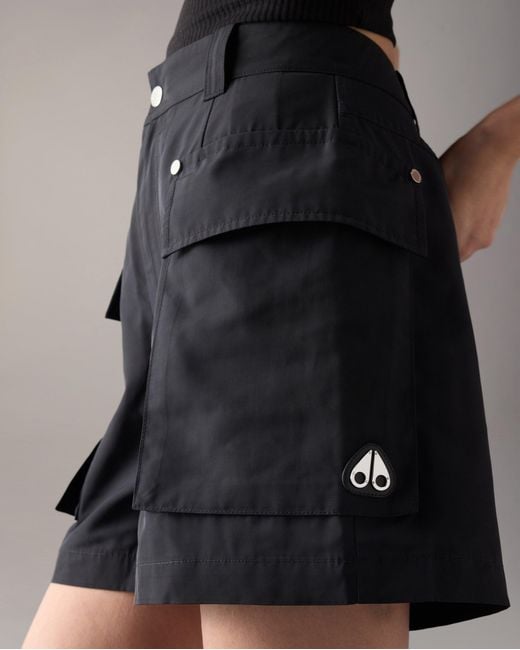 Moose Knuckles Black Elevate Shorts