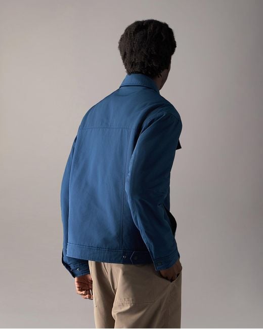 Moose Knuckles Blue Jacques Bunny Down Jacket for men