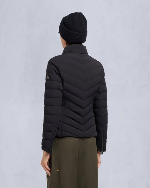 Moose Knuckles Black Elora Jacket