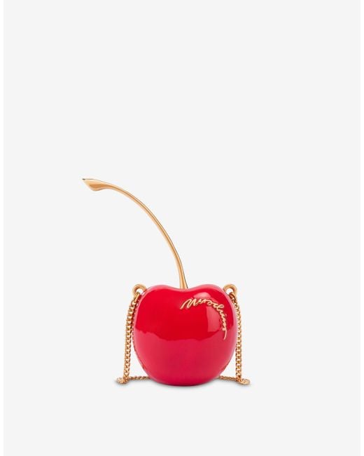 Moschino Red Cherry Necklace