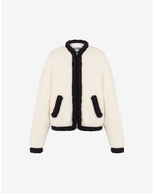 Moschino Natural Short Jacket