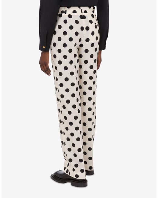 Pantalone di Moschino in White