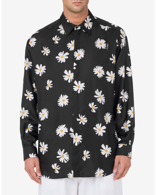 Camicia di Moschino in Black da Uomo