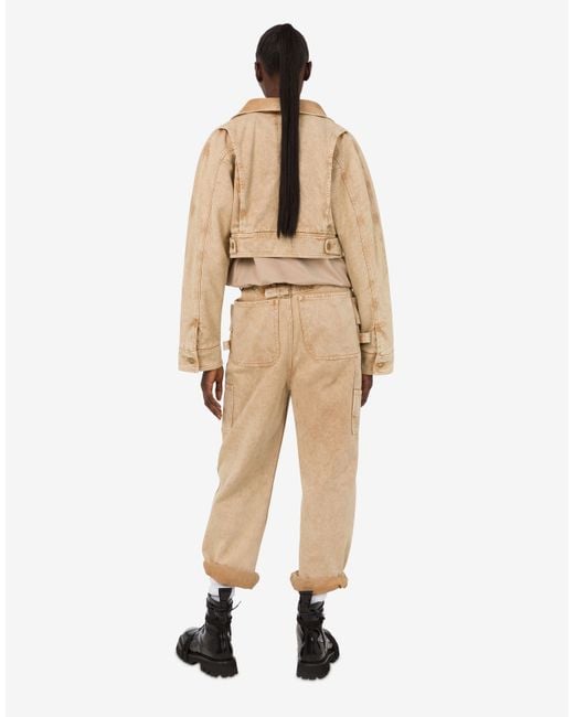 Giacca di Moschino in Natural