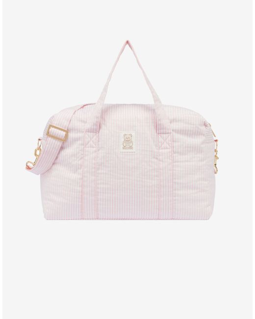 Borsa Mamma Con Fasciatoio di Moschino in Pink